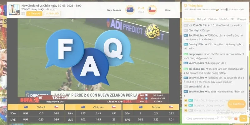 FAQ Socolive - Giải đáp nhanh mọi thắc mắc từ A-Z